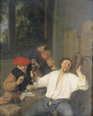 《快樂的飲酒者》作品賞析