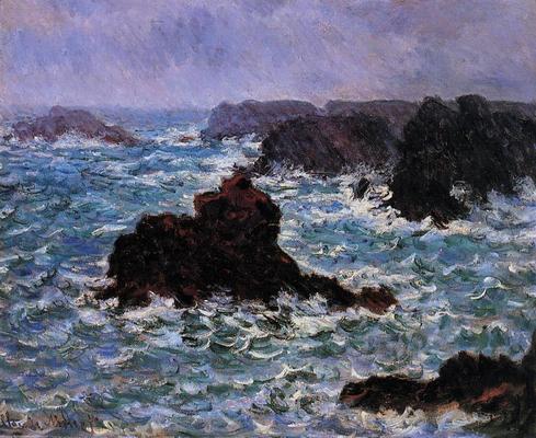 《雨中的貝勒島》作品賞析