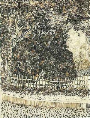《公園與柵欄》作品賞析