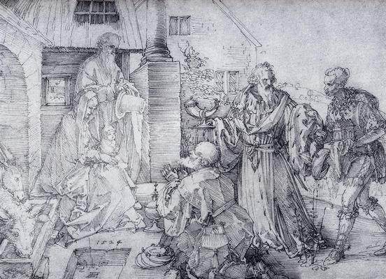 《智者的崇拜》作品賞析