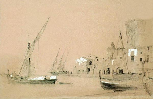 《索倫托海景》作品賞析