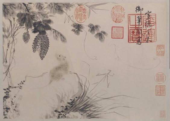 《苦瓜鼠圖》作品賞析