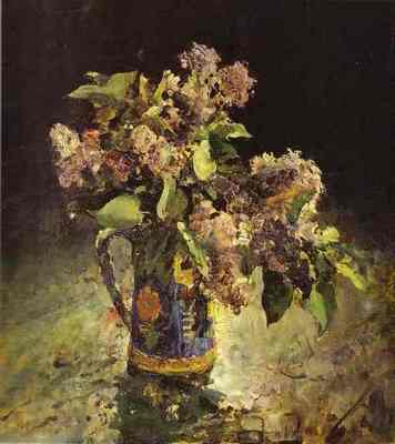《丁香花瓶》作品賞析