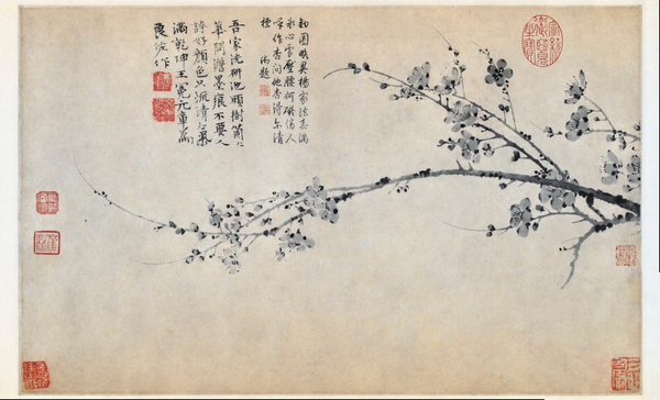 《墨梅圖》作品賞析