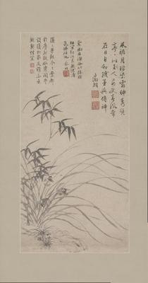 《蘭竹圖》作品賞析