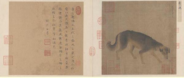 《獵犬圖》作品賞析