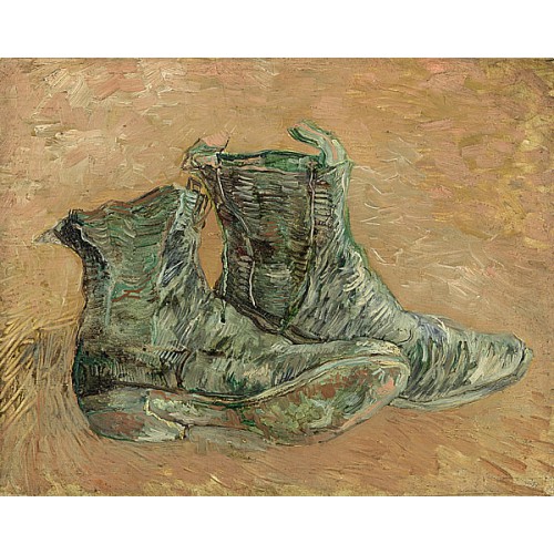 《鞋子》-梵高1887创作