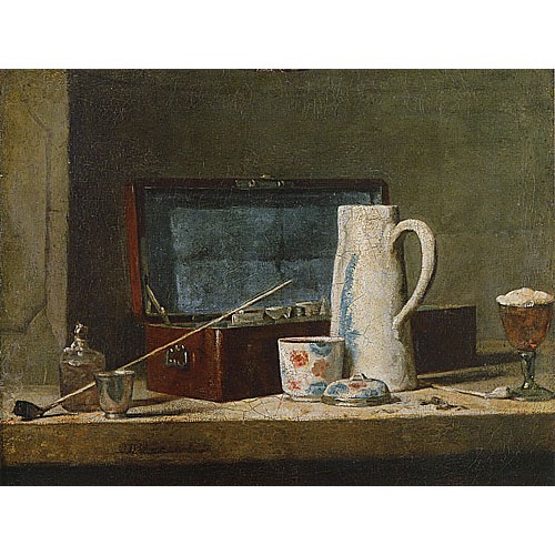 《烟斗和酒杯》-夏丹1737创作