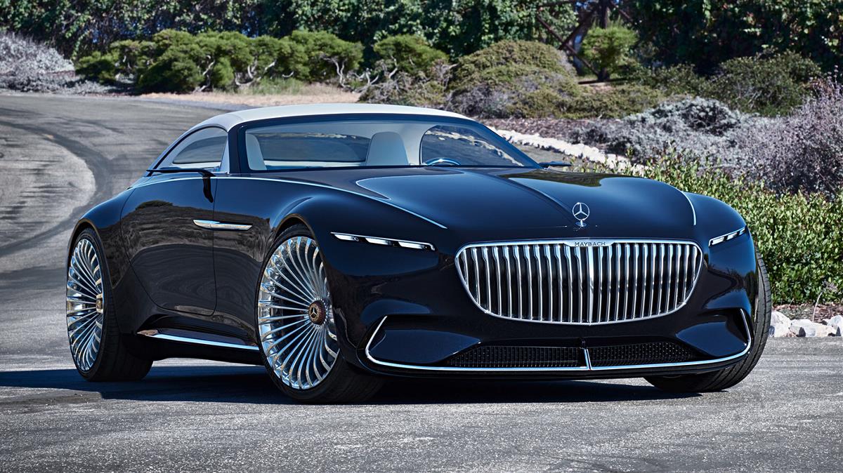 Vision Mercedes Maybach 6 Convertible產品設計欣賞工業設計作品賞析