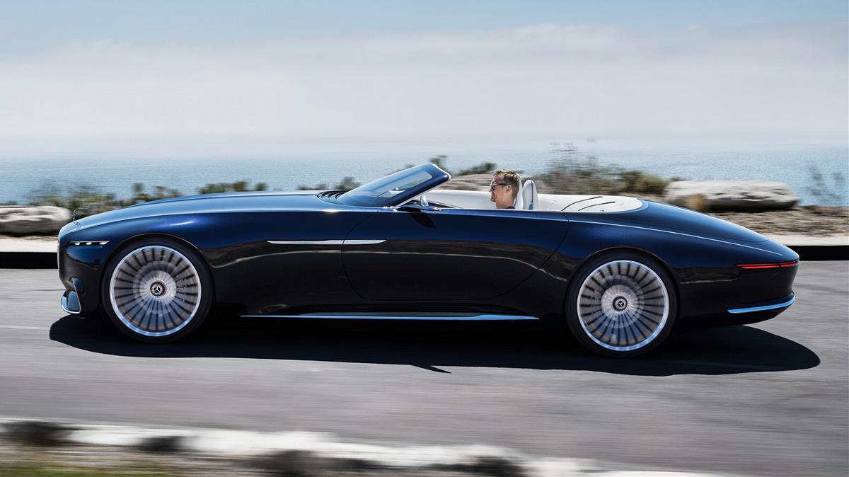Vision Mercedes Maybach 6 Convertible產品設計欣賞工業設計作品賞析