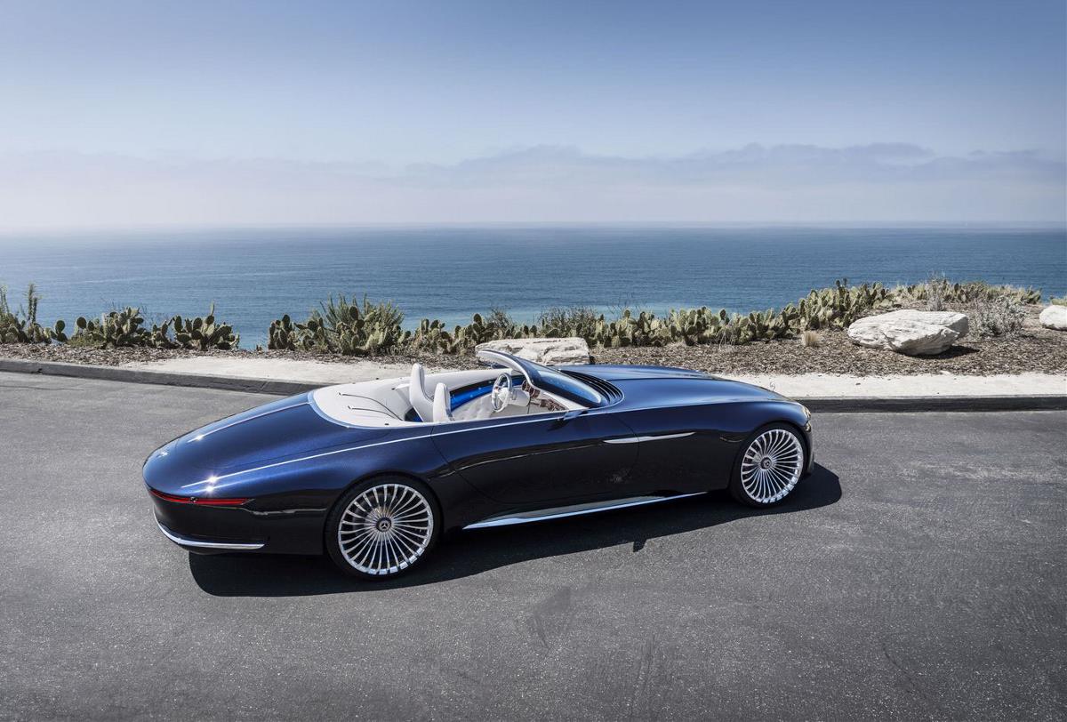 Vision Mercedes Maybach 6 Convertible產品設計欣賞工業設計作品賞析