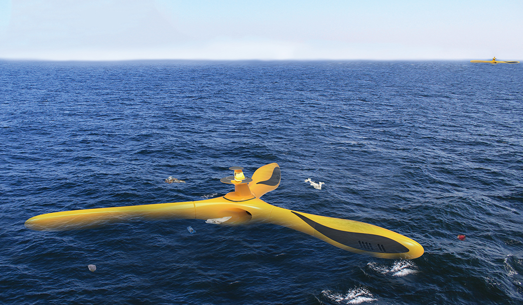海洋净化无人机工业设计作品赏析