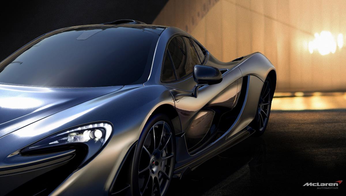 McLaren P1 工業設計渲染圖工業設計作品賞析