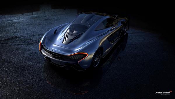 McLaren P1 工業設計渲染圖工業設計作品賞析