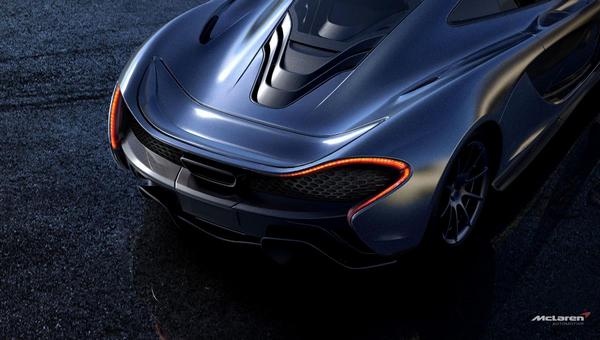 McLaren P1 工業設計渲染圖工業設計作品賞析