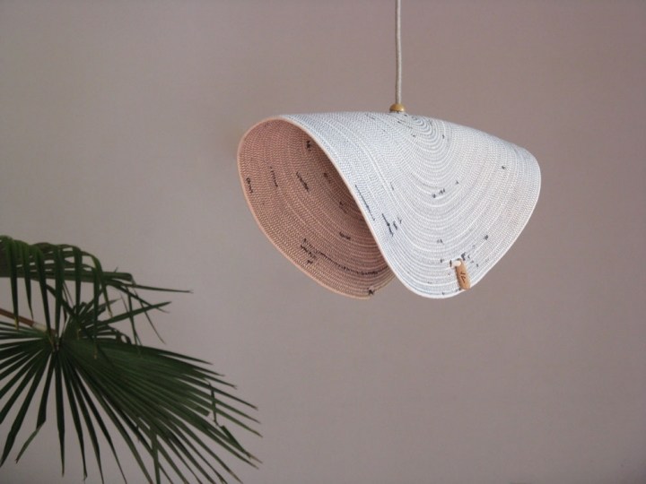 創意吊燈Textile lamps工業設計作品賞析