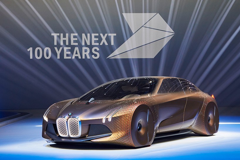 寶馬公司100周年慶典發(fā)布VISION NEXT 100概念車工業(yè)設(shè)計(jì)作品賞析