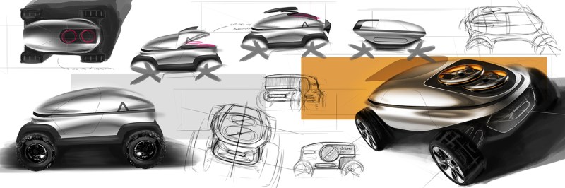 Volkswagen Luna工業(yè)設(shè)計作品賞析
