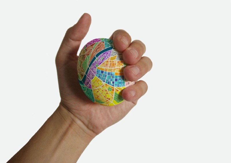 城市導航工具egg map工業(yè)設計作品賞析
