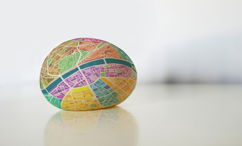 城市導航工具egg map工業(yè)設計作品賞析