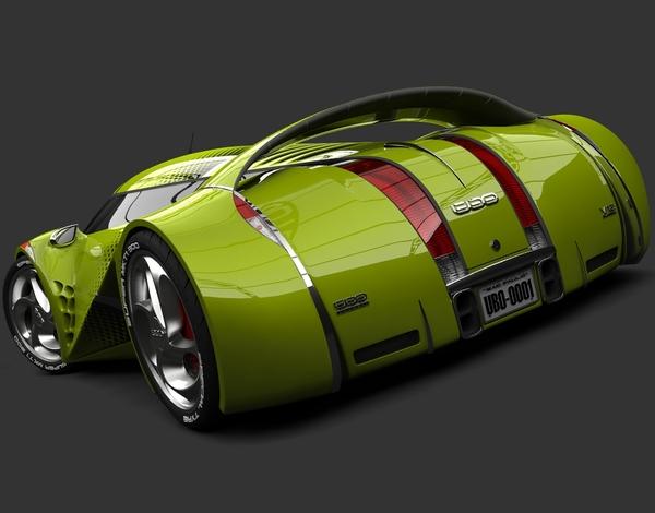 UBO概念车设计方案详细稿工业设计作品赏析