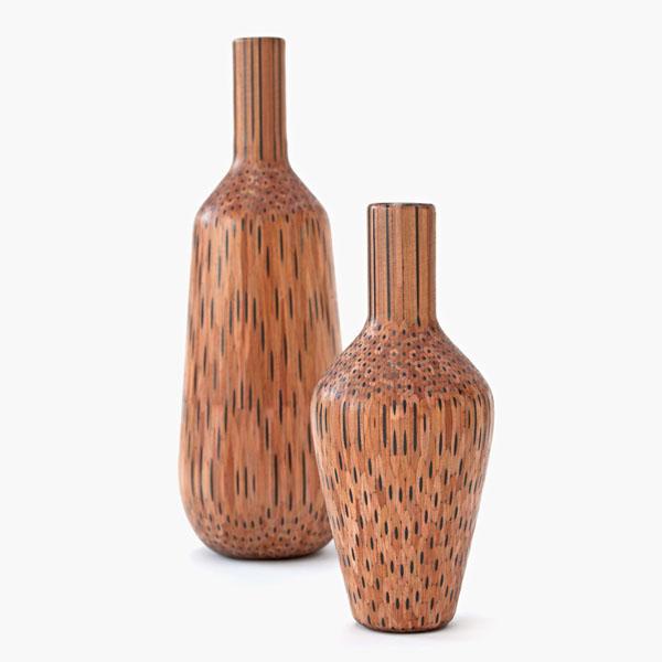 荷蘭工作室創作的鉛筆花瓶工業設計作品賞析
