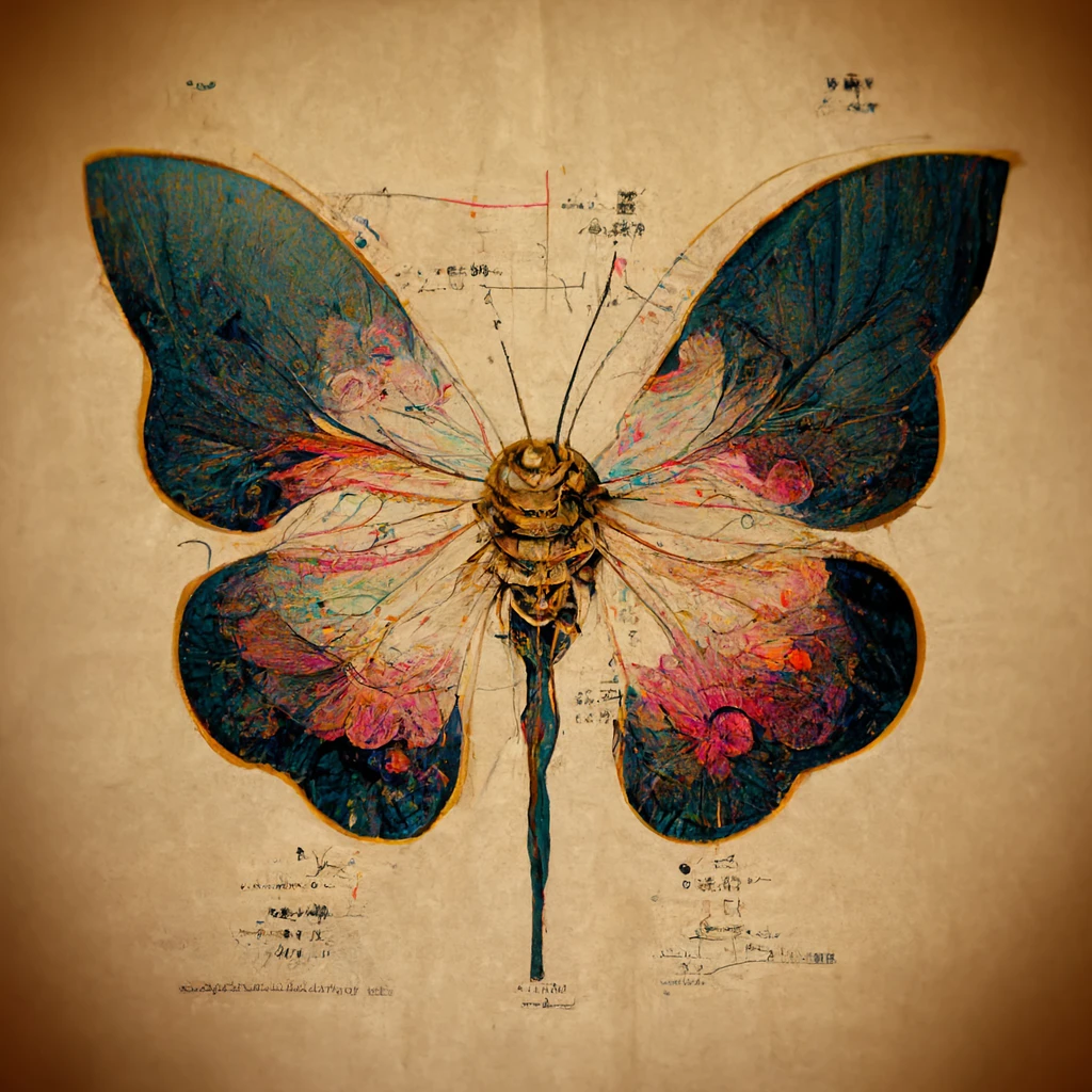 美蝶：科学解剖与艺术融合