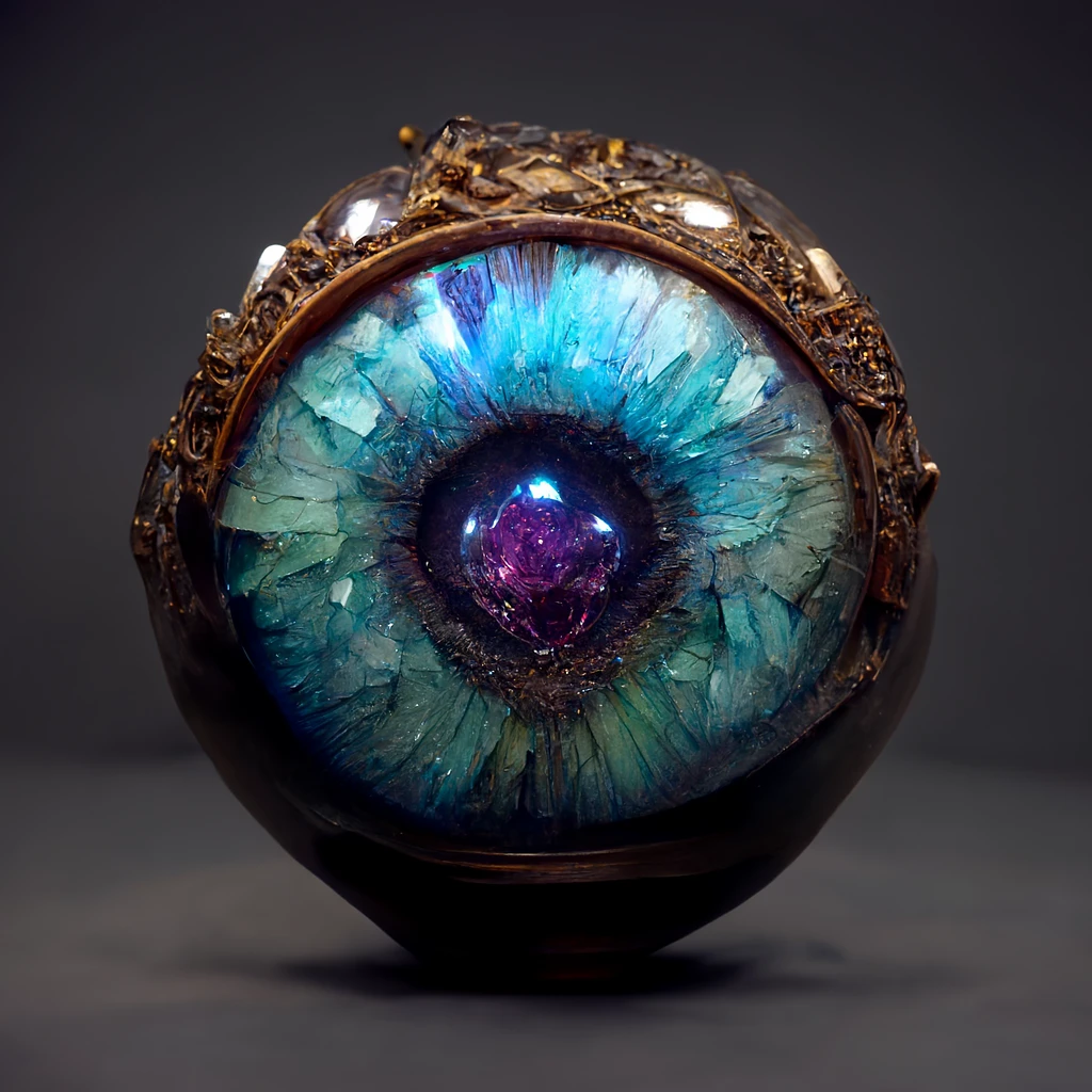水晶眼球：堕神珍藏，博物馆瑰宝