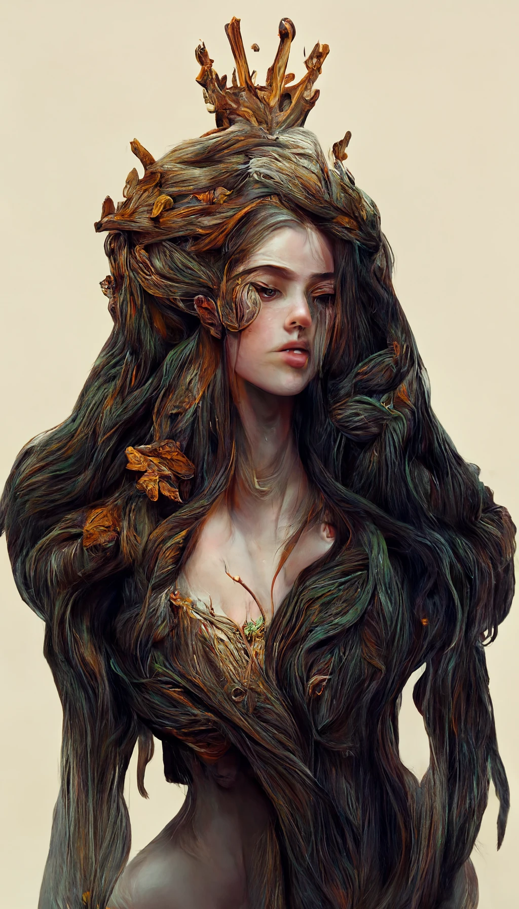 自然女王，木冠吸睛，艺术芽绽放
