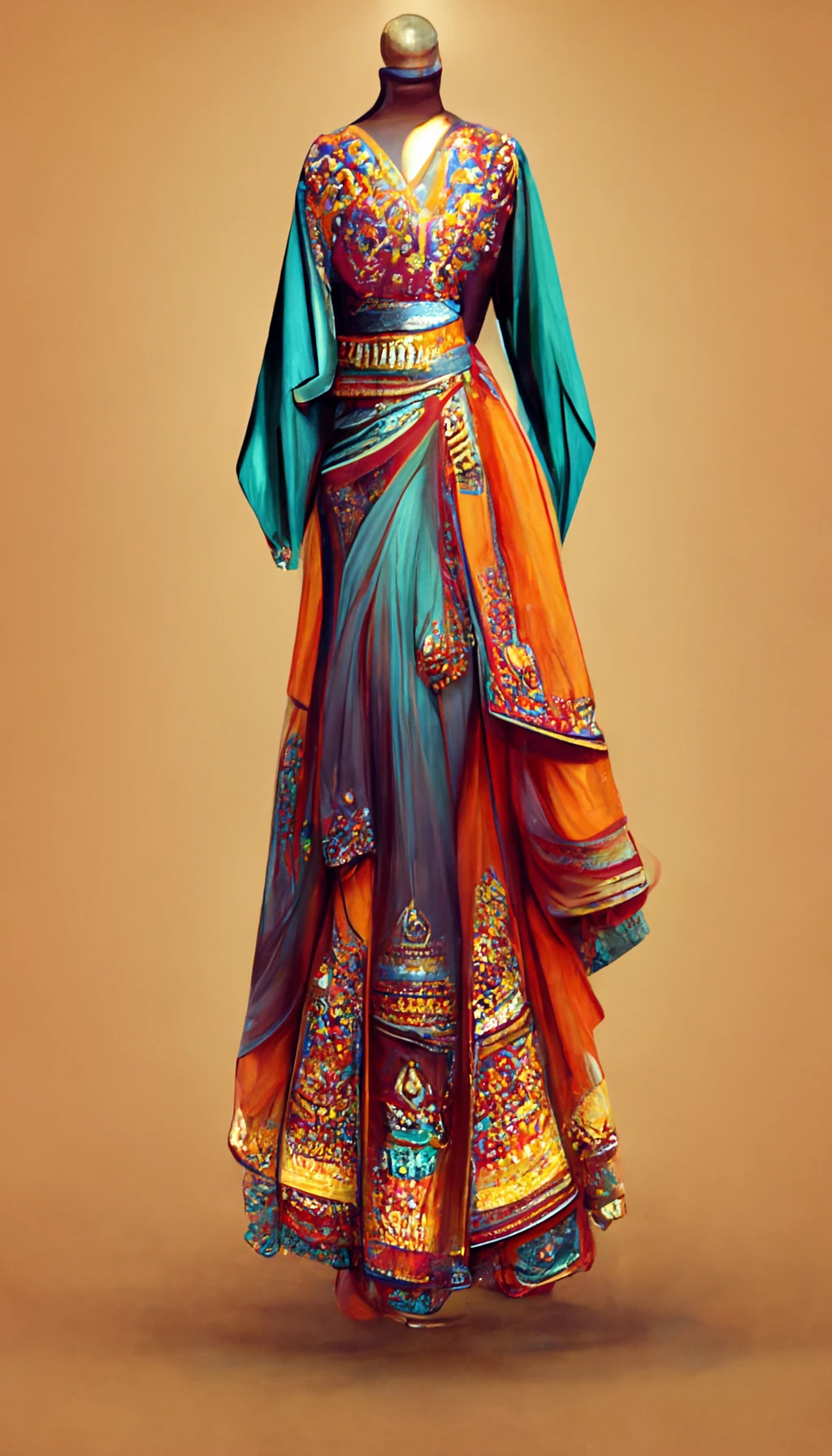 印度美学超现实，纱丽裙时尚焕新