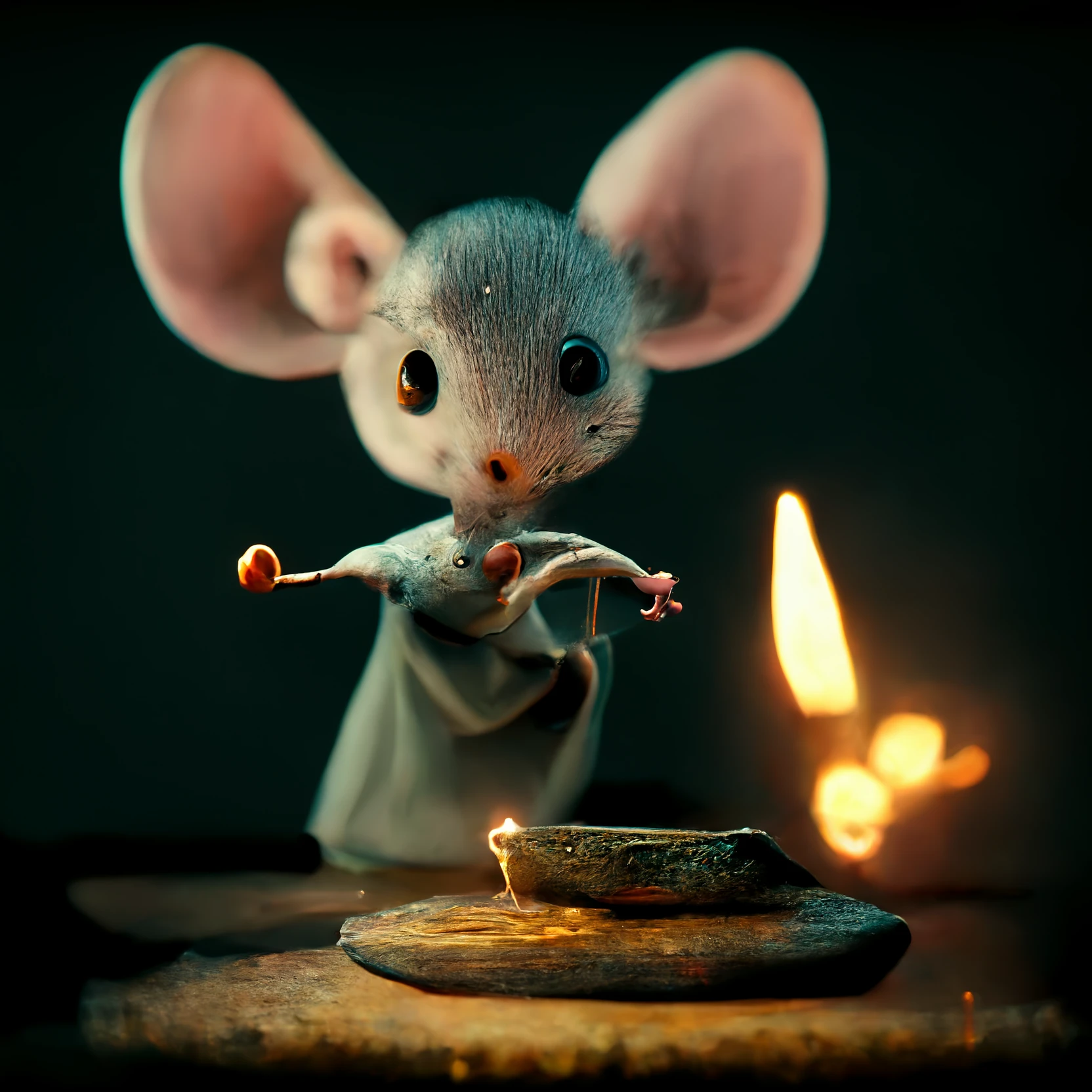 小老鼠施咒，魔法重生！