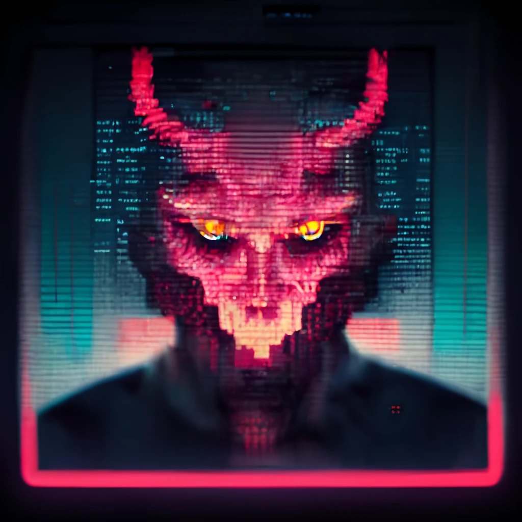 恶魔病毒：超现实电脑艺术