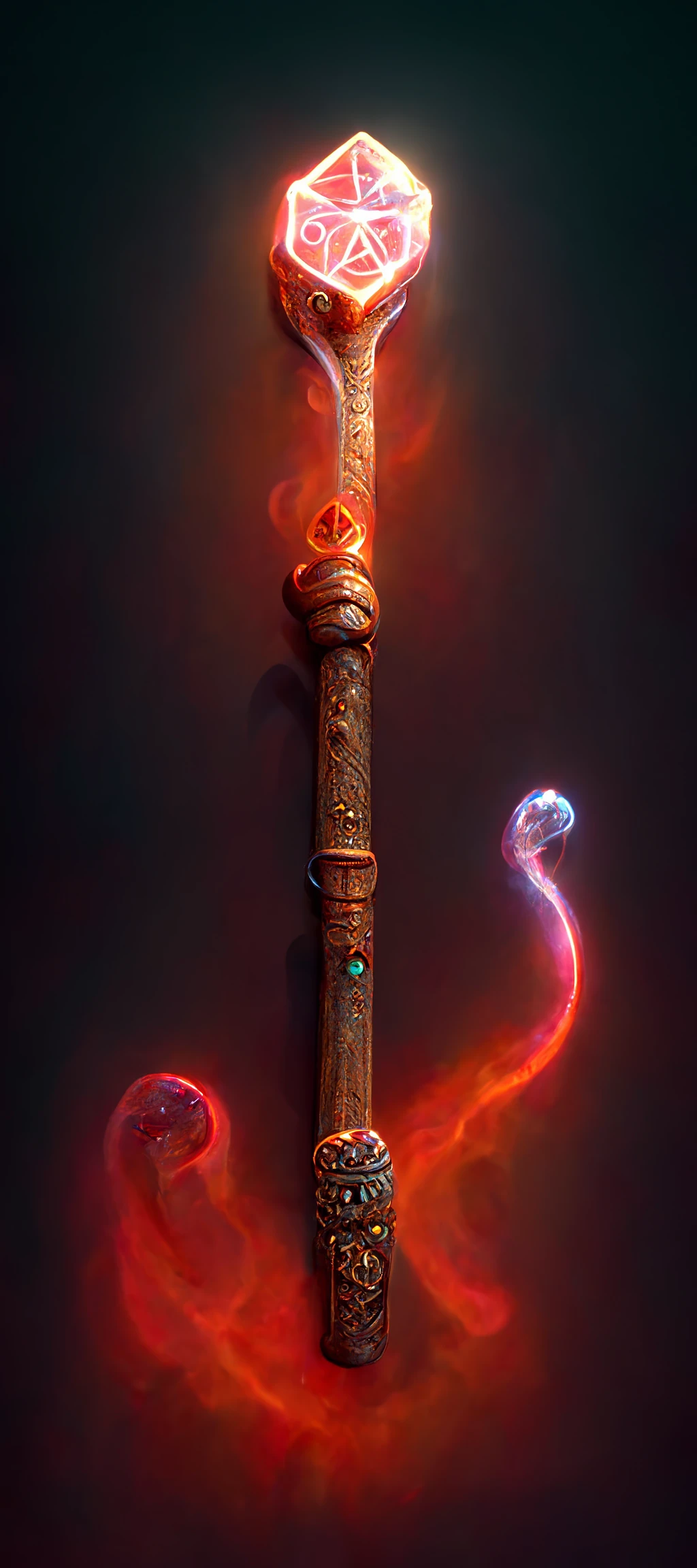 孤独魔杖：红水晶与龙