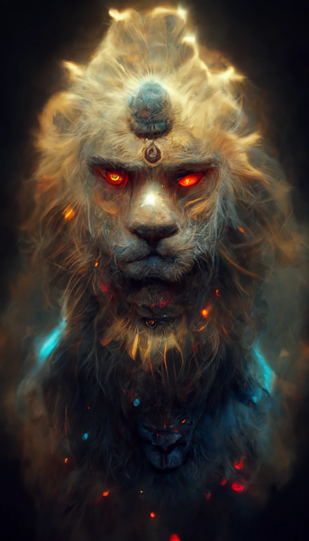神奇盔甲狮战士：8K超细节电影般设计