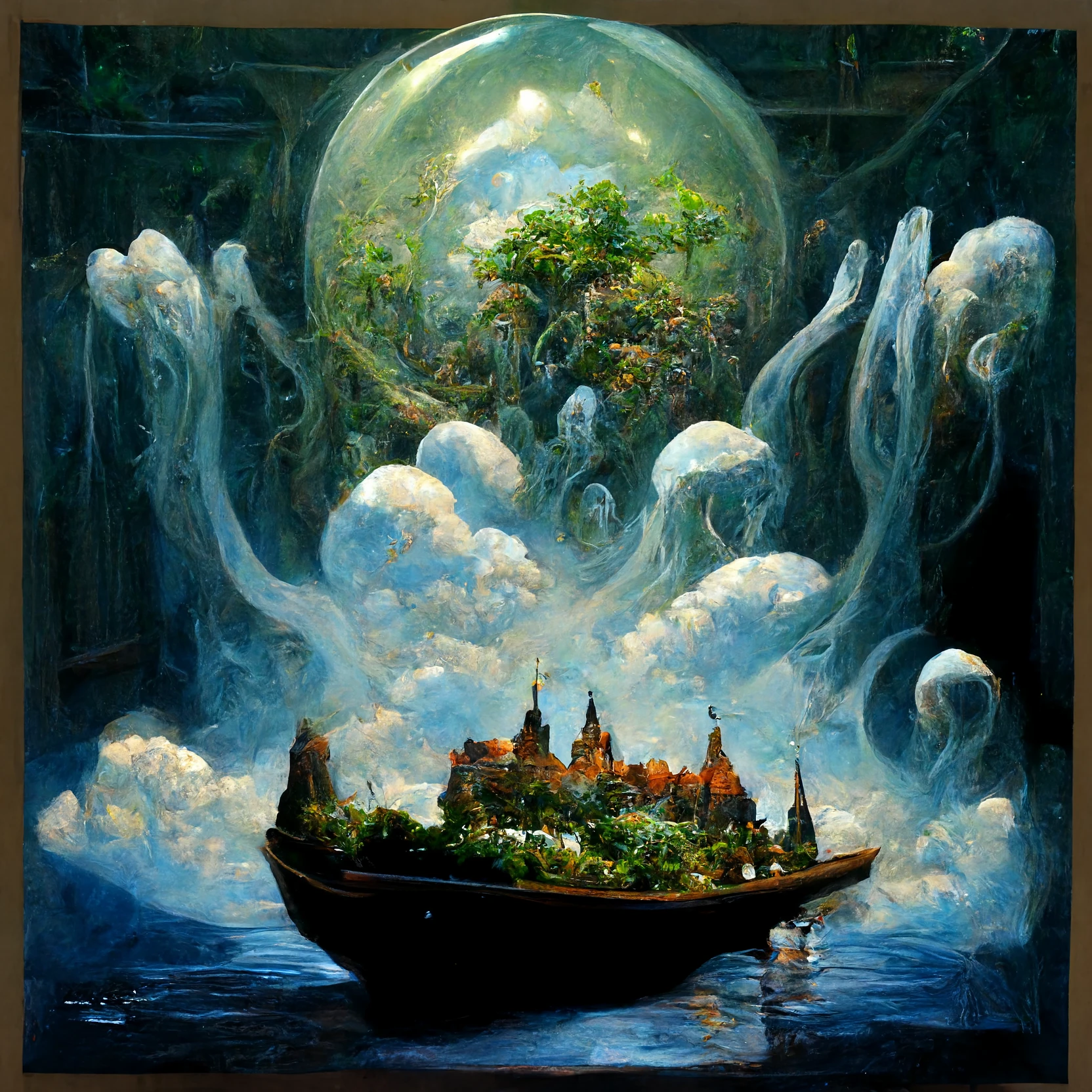 魔法油画：浮岛学院