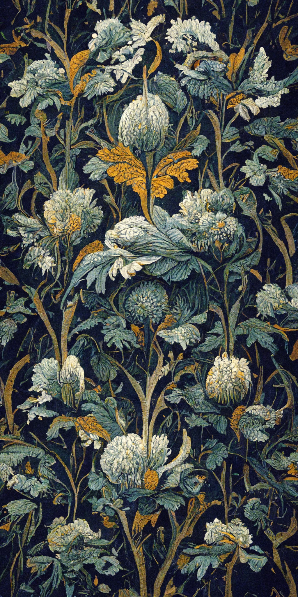William Morris设计的1:2织物墙纸
