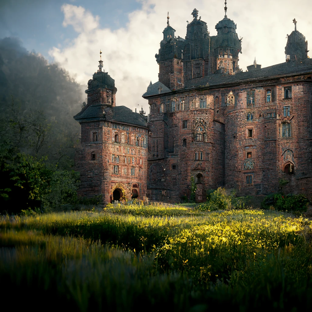 海德堡城堡：细节逼真，虚幻引擎5呈现天堂之门