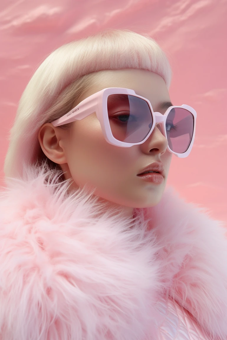 Jacquemus x Moncler: Dreamy Pink Sunglasses