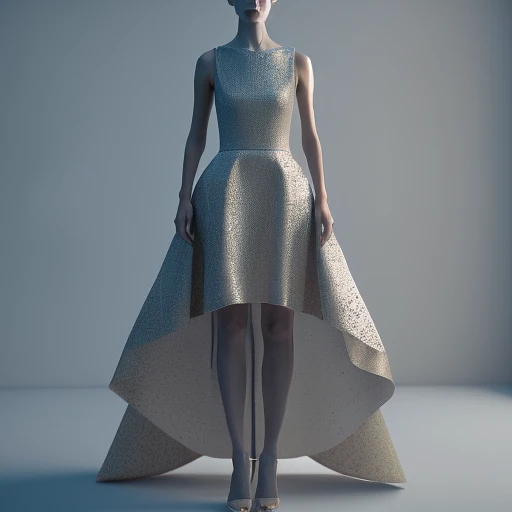 8K辛烷渲染：纽约时装周美丽礼服设计