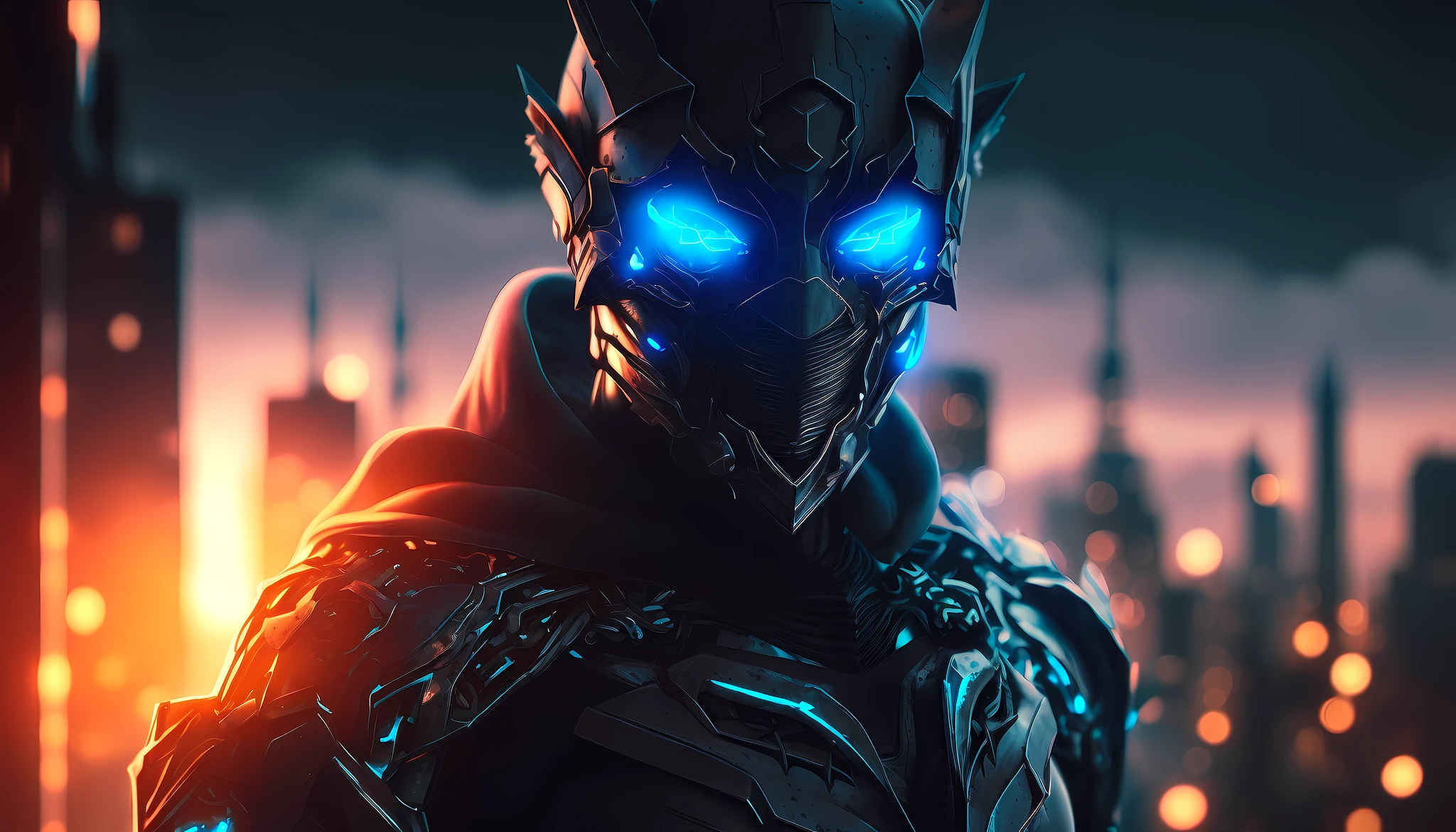 未来机器人忍者：夜幕中的霓虹战士