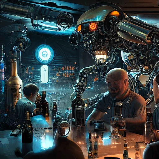 科幻酒吧：机器人狂欢！
