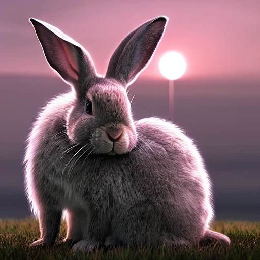兔子拥抱：艺术之美