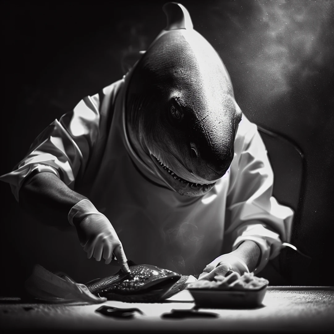 罪恶之城实验室：鲨鱼医生撒盐烤海狮肉