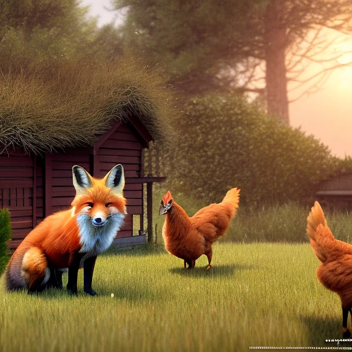 艺术电影：红狐与鸡舍的戏剧光影