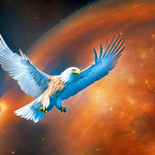 老鹰飞越木星大红斑，8K超逼真！