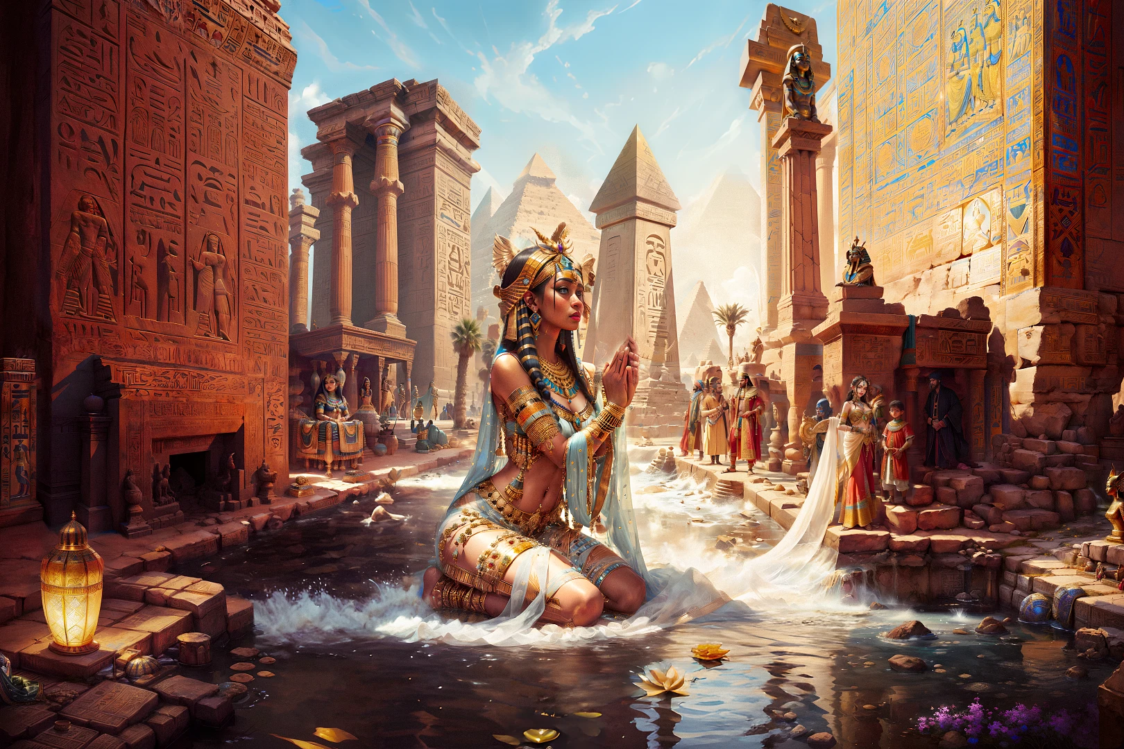 金色时光：古埃及的艺术幻想