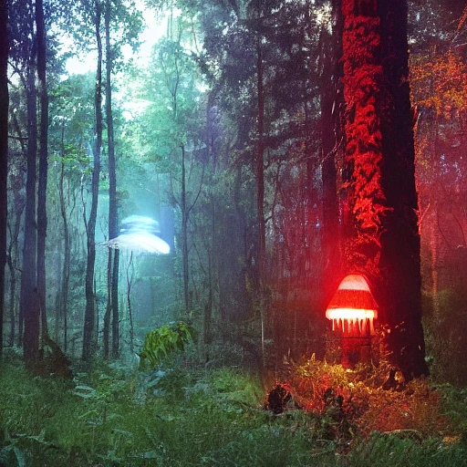 森林萤火虫闪耀