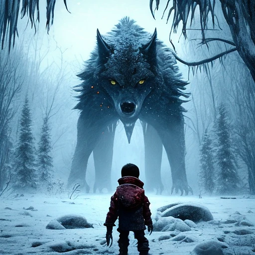 黑怪狼与小王子的冬日奇遇