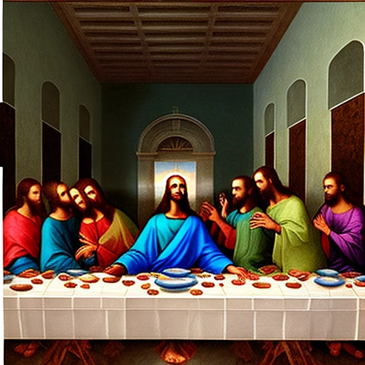 耶稣自拍最后晚餐，惊艳互联网！