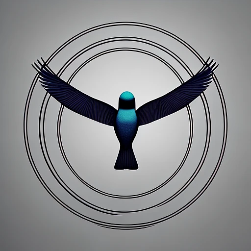 鸟标志3D灵感设计